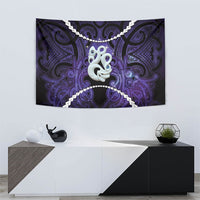 Maori Matariki Manaia Waiporoporo Tapestry Maori Kowhaiwhai Pattern Galaxy LT01 - Polynesian Pride