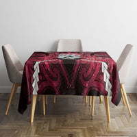 Maori Matariki Manaia Whero Tablecloth Maori Kowhaiwhai Pattern Galaxy LT01 - Polynesian Pride
