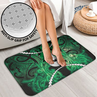 Maori Matariki Hei Matau Kakariki Bathroom Set Maori Kowhaiwhai Pattern Galaxy LT01 - Polynesian Pride