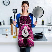 Maori Matariki Hei Matau Mawhero Apron Maori Kowhaiwhai Pattern Galaxy LT01 - Polynesian Pride