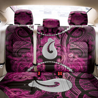 Maori Matariki Hei Matau Mawhero Back Car Seat Cover Maori Kowhaiwhai Pattern Galaxy LT01 - Polynesian Pride