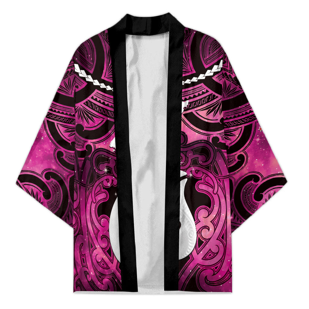 Personalised Maori Matariki Hei Matau Mawhero Kimono Maori Kowhaiwhai Pattern Galaxy