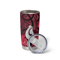 Personalised Maori Matariki Hei Matau Whero Tumbler Cup Maori Kowhaiwhai Pattern Galaxy LT01 - Polynesian Pride