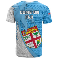 Fiji Rugby T Shirt Come On Fijian Tapa Pattern LT01 - Polynesian Pride