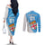 Custom Fiji Rugby Couples Matching Off The Shoulder Long Sleeve Dress and Long Sleeve Button Shirts Come On Fijian Tapa Pattern LT01 - Polynesian Pride