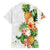 Hawaii Pineapple Tropical Family Matching Summer Maxi Dress and Hawaiian Shirt Luminous Hibiscus Plumeria