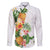 Hawaii Pineapple Tropical Family Matching Summer Maxi Dress and Hawaiian Shirt Luminous Hibiscus Plumeria