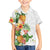 Hawaii Pineapple Tropical Family Matching Summer Maxi Dress and Hawaiian Shirt Luminous Hibiscus Plumeria