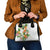 Hawaii Pineapple Tropical Shoulder Handbag Luminous Hibiscus Plumeria