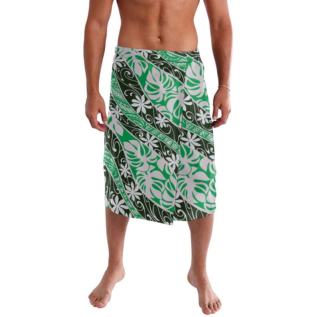Matie Tahiti Tiare Monstera Lavalava Polynesian Pattern Curve Style - Polynesian Pride