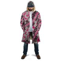 Tarona Tahiti Tiare Monstera Cloak Polynesian Pattern Curve Style - Polynesian Pride