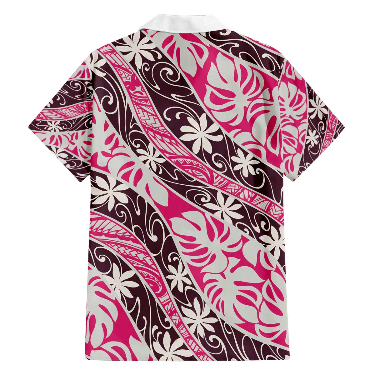 Tarona Tahiti Tiare Monstera Family Matching Off The Shoulder Long Sleeve Dress and Hawaiian Shirt Polynesian Pattern Curve Style - Polynesian Pride