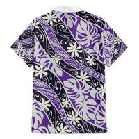 Vareau Tahiti Tiare Monstera Family Matching Short Sleeve Bodycon Dress and Hawaiian Shirt Polynesian Pattern Curve Style - Polynesian Pride
