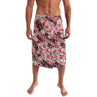 Uteute Tahiti Tiare Monstera Lavalava Polynesian Pattern Curve Style - Polynesian Pride