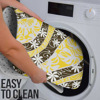 Rearea Tahiti Tiare Monstera Bathroom Set Polynesian Pattern Curve Style - Polynesian Pride