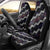 Personalised Taniko Aotearoa Mix Paua Shell Car Seat Cover Niho Taniwha Lilac Glitter