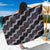 Personalised Taniko Aotearoa Mix Paua Shell Sarong Niho Taniwha Lilac Glitter
