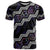 Personalised Taniko Aotearoa Mix Paua Shell T Shirt Niho Taniwha Lilac Glitter