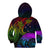 Wellington Pride Kid Hoodie Aotearoa Tribal Rainbow Pattern LT01 - Polynesian Pride