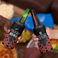 Toitu Te Tiriti 1840 Aotearoa 4 in 1 Can Cooler Tumbler Stand Together Stand Stronger