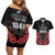 Toitu Te Tiriti 1840 Aotearoa Couples Matching Off Shoulder Short Dress and Hawaiian Shirt Stand Together Stand Stronger