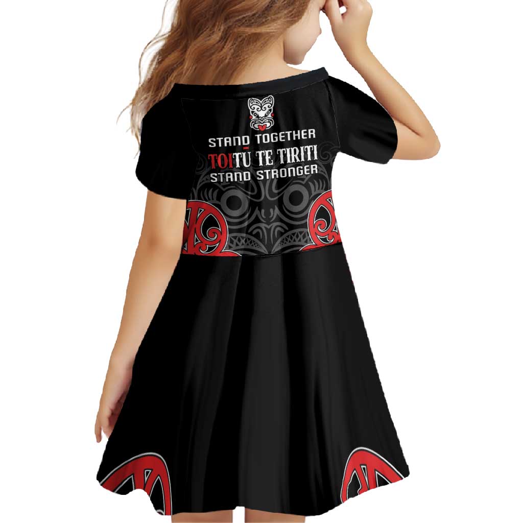 Toitu Te Tiriti 1840 Aotearoa Family Matching Mermaid Dress and Hawaiian Shirt Stand Together Stand Stronger LT01 - Polynesian Pride