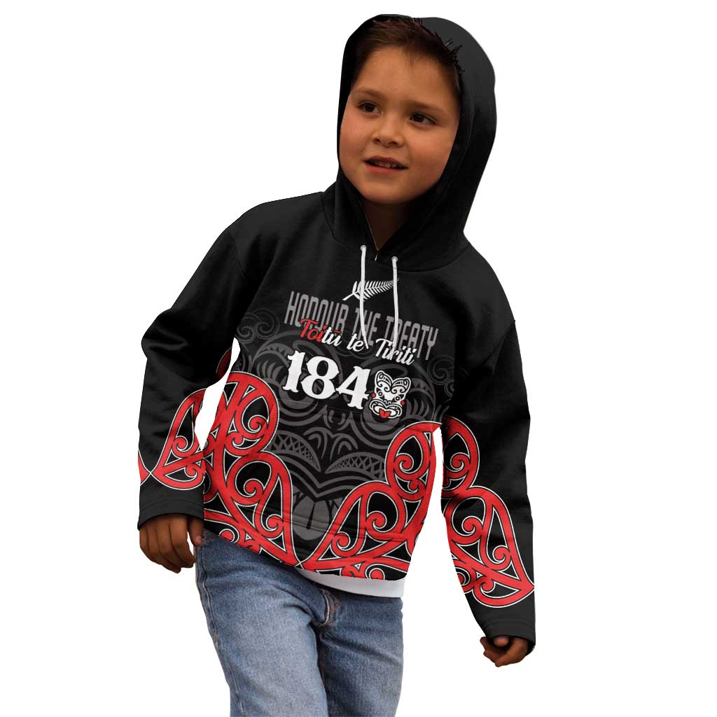 Toitu Te Tiriti 1840 Aotearoa Kid Hoodie Stand Together Stand Stronger