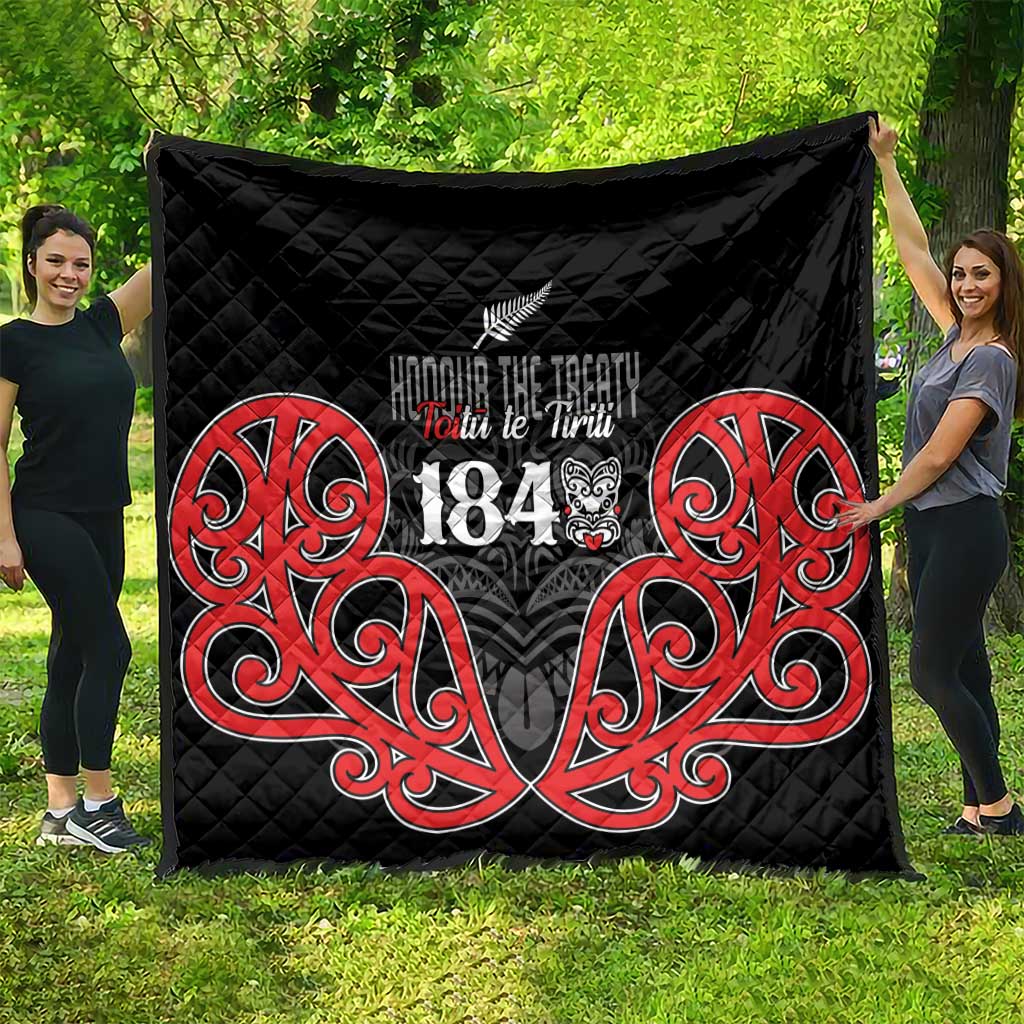Toitu Te Tiriti 1840 Aotearoa Quilt Stand Together Stand Stronger