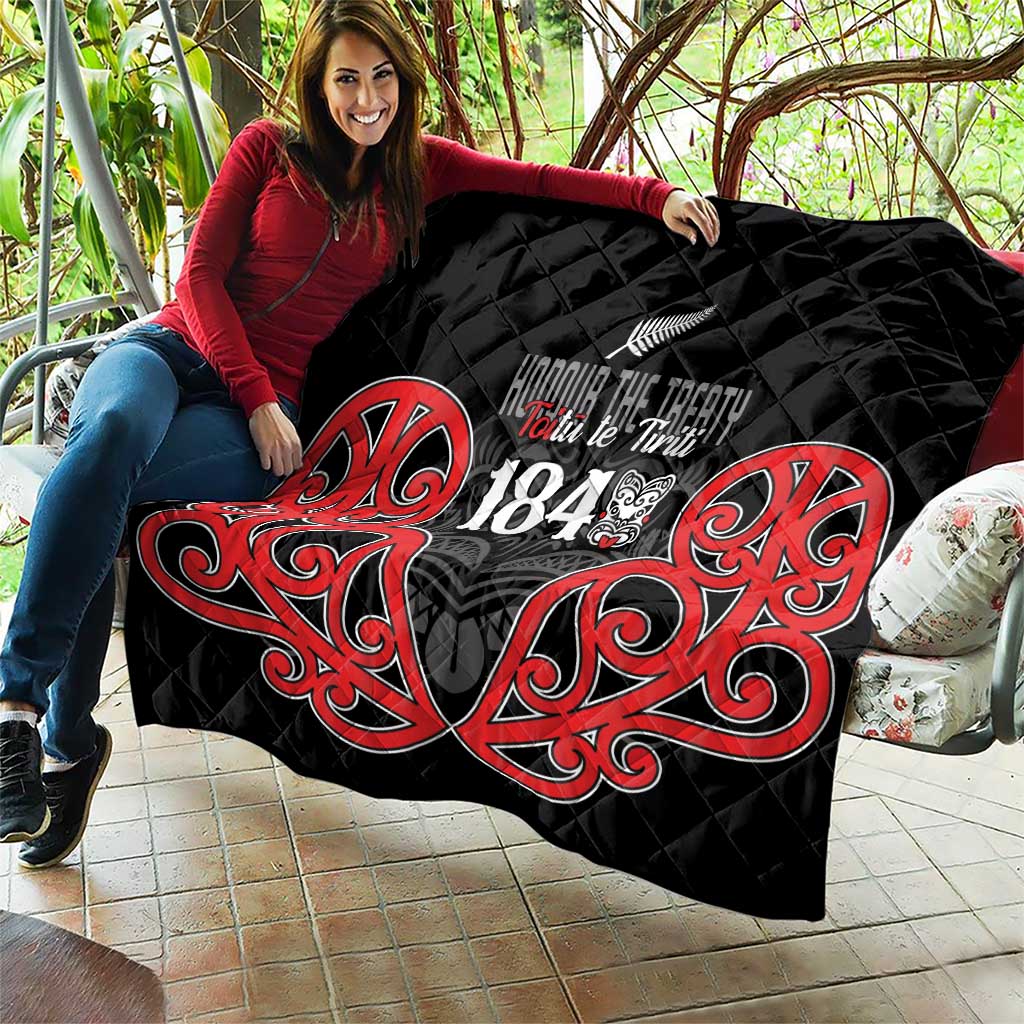 Toitu Te Tiriti 1840 Aotearoa Quilt Stand Together Stand Stronger