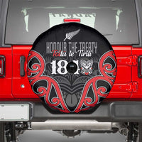 Toitu Te Tiriti 1840 Aotearoa Spare Tire Cover Stand Together Stand Stronger