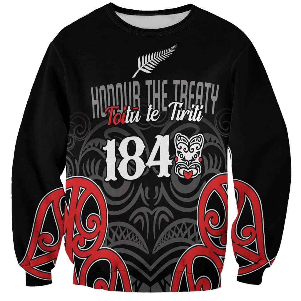 Toitu Te Tiriti 1840 Aotearoa Sweatshirt Stand Together Stand Stronger