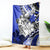 Polynesian Valentine Blanket Couple Floral Unique Blue Version LT01 Blue - Polynesian Pride