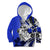 Polynesian Valentine Kid Hoodie Couple Floral Unique Blue Version LT01 Zip Hoodie Blue - Polynesian Pride