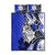 Polynesian Valentine Quilt Bed Set Couple Floral Unique Blue Version LT01 Blue - Polynesian Pride