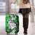 Polynesian Valentine Luggage Cover Couple Floral Unique Green Version LT01 - Polynesian Pride