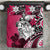 Polynesian Valentine Bedding Set Couple Floral Unique Pink Version LT01 Pink - Polynesian Pride