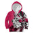 Polynesian Valentine Kid Hoodie Couple Floral Unique Pink Version LT01 Zip Hoodie Pink - Polynesian Pride