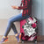 Polynesian Valentine Luggage Cover Couple Floral Unique Pink Version LT01 - Polynesian Pride