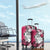 Polynesian Valentine Luggage Cover Couple Floral Unique Pink Version LT01 - Polynesian Pride