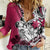Polynesian Valentine Women Casual Shirt Couple Floral Unique Pink Version LT01 Female Pink - Polynesian Pride