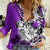 Polynesian Valentine Women Casual Shirt Couple Floral Unique Purple Version LT01 Female Purple - Polynesian Pride