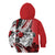 Polynesian Valentine Kid Hoodie Couple Floral Unique Red Version LT01 - Polynesian Pride