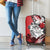 Polynesian Valentine Luggage Cover Couple Floral Unique Red Version LT01 - Polynesian Pride