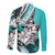 Polynesian Valentine Family Matching Summer Maxi Dress and Hawaiian Shirt Couple Floral Unique Turquoise Version LT01 - Polynesian Pride
