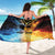 Personalised Polynesian Heart In Fire And Water Sarong Romantic Elements