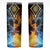 Personalised Polynesian Heart In Fire And Water Skinny Tumbler Romantic Elements