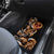 Personalised Polynesian Fiery Heart Car Mats Passionate Love