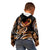 Personalised Polynesian Fiery Heart Kid Hoodie Passionate Love