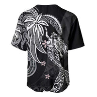 Polynesian Mermaid Plumeria Tribal Tattoo Baseball Jersey