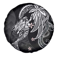 Polynesian Mermaid Plumeria Tribal Tattoo Spare Tire Cover LT01 - Polynesian Pride